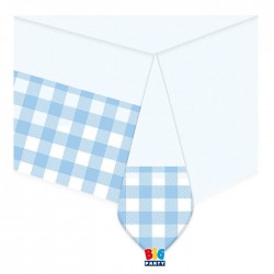 TOVAGLIA PVC 140x270cm VICHY LIGHTBLUE CELESTE