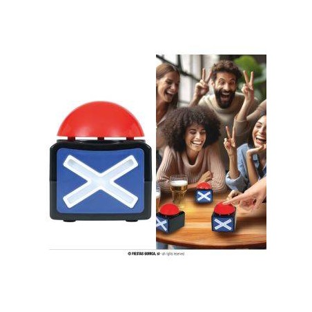 PULSANTE X CON LUCE E SUONO