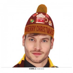 CAPPELLO NATALIZIO EFFETTO LANA TAZZA