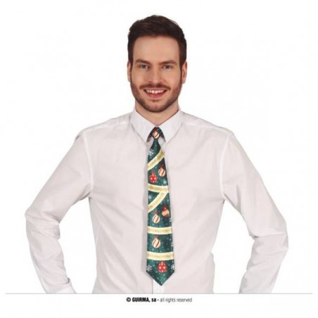 CRAVATTA PALLINE DI NATALE 45cm