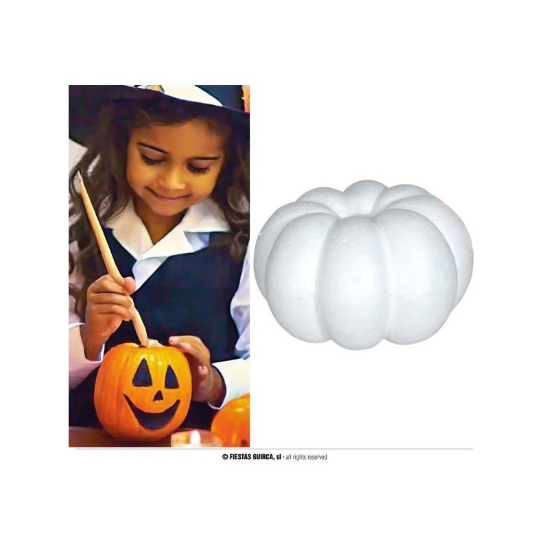 ZUCCA BIANCA DA DECORARE 18x10cm