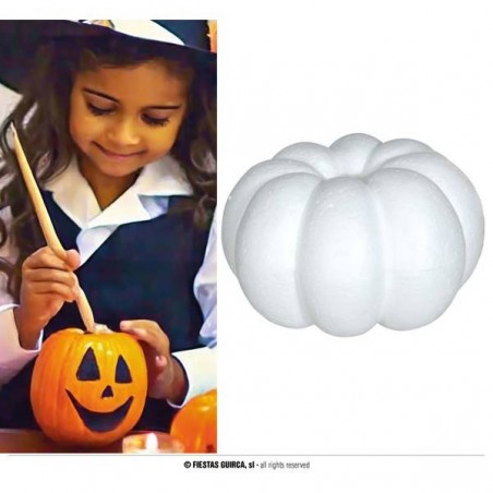 ZUCCA BIANCA DA DECORARE 18x10cm