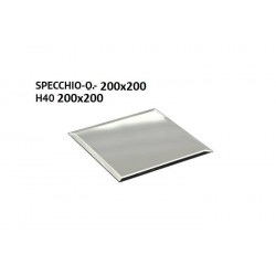 SPECCHIO QUADRATO VETRO 20x20cm H.4mm