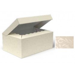 SCATOLA BAULETTO 32,5x22,5x13,5cm AVORIO FLOREALE PORTATA...