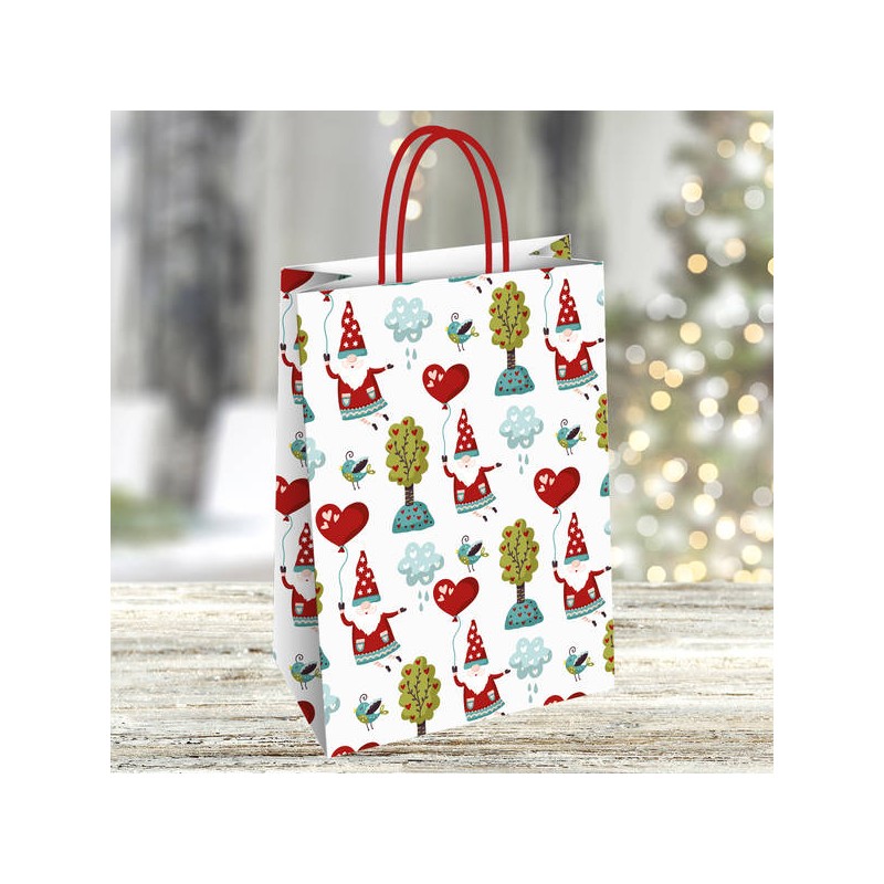 SHOPPER CARTA ELSA CHRISTMAS 23x10x29cm