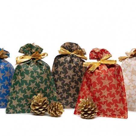 BUSTE REGALO PE PAPER 25x40cm CASSIOPEA ASS.TO 50pz