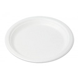 PIATTI PIANI POLPA ø26 BIODEGRADABILI 50pz Byò