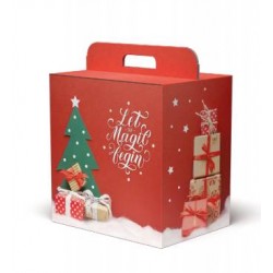 SCATOLA REGALO C/MANIGLIA LINEA 100 30,5x23x34 MAGIC...