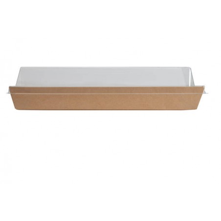 COPERCHIO ANTICONDENSA R-PET 21,5x7x2cm PER SUSHI BOX 50pz