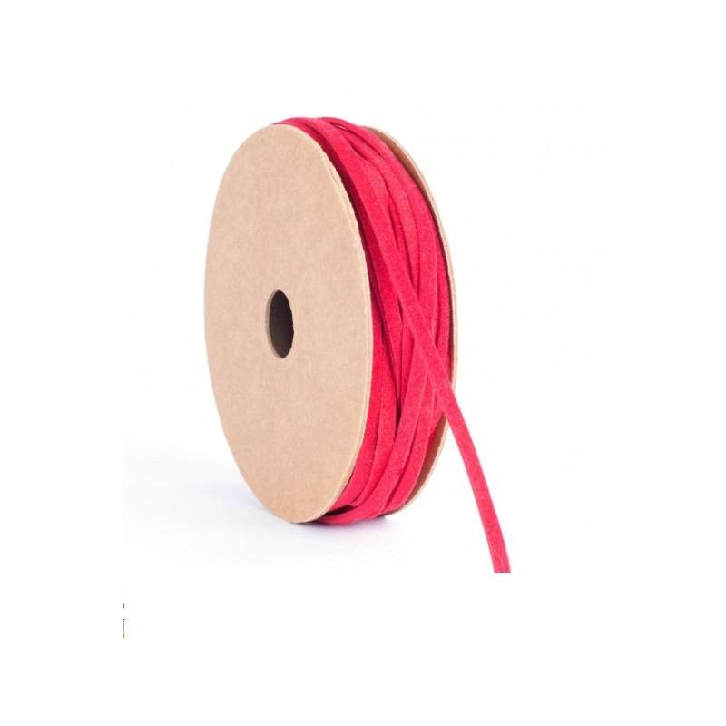 NASTRO EFFETTO PELLE mm3x50mt ROSSO