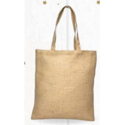 BORSA JUTA CON MANICI 30x14x29cm