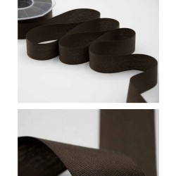 NASTRO POLYCOTTON mm25x25mt COL.49 CACAO