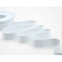 NASTRO SUGAR CANE mm25x20mt COLO.101 ARGENTO BIANCO