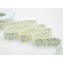 NASTRO SUGAR CANE mm25x20mt COLO.102 ORO BIANCO
