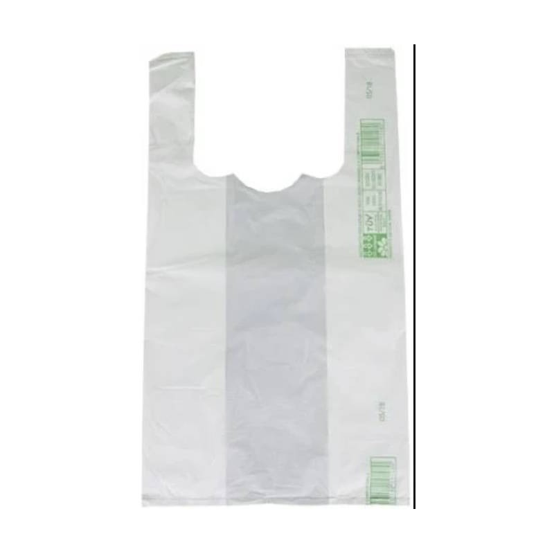 SHOPPER SUPER MAXI BIO COMPOST BIANCHE 35x65cm 1 KILO