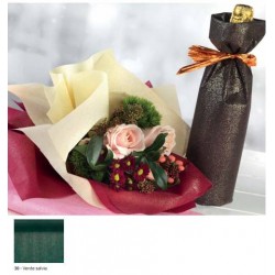 BOBINA POLYWEB GLITTER FONDO PIENO cm0,51x9mt 30-VERDE...