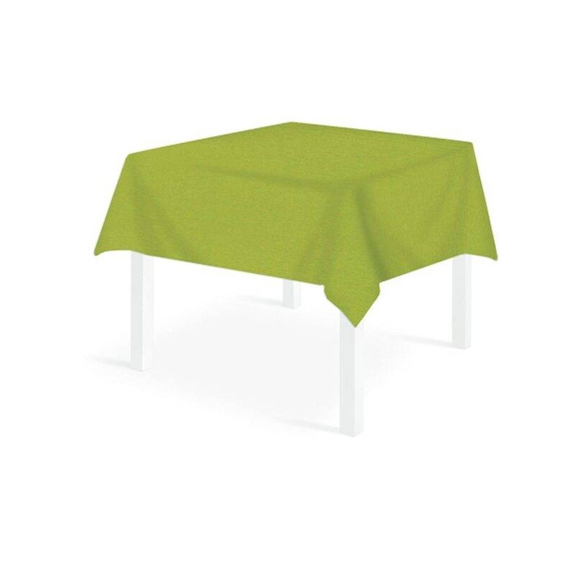 TOVAGLIA MONOLIN 150x150cm VERDE OLIO 12pz