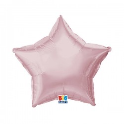 PALLONE MYLAR STELLA 18 45cm ROSA METAL