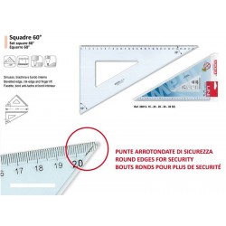 SQUADRA 60° 30cm UNI ARDA