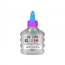 CARIOCA GLITTER GLUE SPARK 88ml ARGENTO