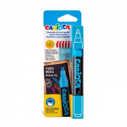 CARIOCA PENNARELLO GESSO LIQUIDO AZZURRO 1pz