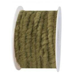 NASTRO WOLLSTRANG CORDONCINO LANA mm10x10mt VERDE