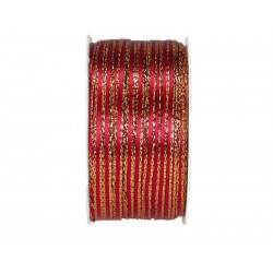 NASTRO DOUBLE BORDO ORO mm3x50mt 124-BORDEAUX