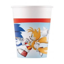 BICCHIERI CARTA 200cc SONIC 8pz