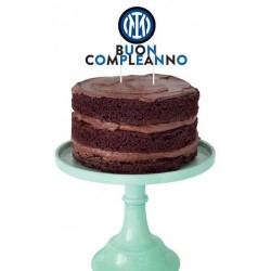 CAKE TOPPER TORTA BUON COMPLEANNO INTER