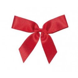 FIOCCO ROSSO 12cm ADESIVO 24pz