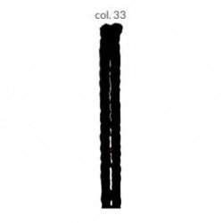 CORDONCINO COTONE mm3x25mt COL.33 NERO