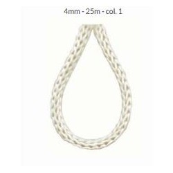 CORDA DI CARTA ø mm4x25mt COL.1 BIANCO NATURALE