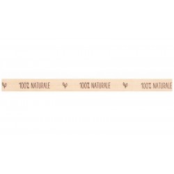 NASTRO POLICOTONE mm15x15mt COL.23A35 100% NATURALE AVORIO