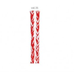 TRECCIA COTONE mm6x20mt COL.31 ROSSO