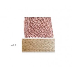 NASTRO CARTA INTRECCIATA mm24x10mt COL.2 ECRU
