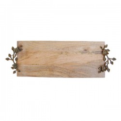 VASSOIO JOILETTE IN LEGNO DI MANGO 78cm