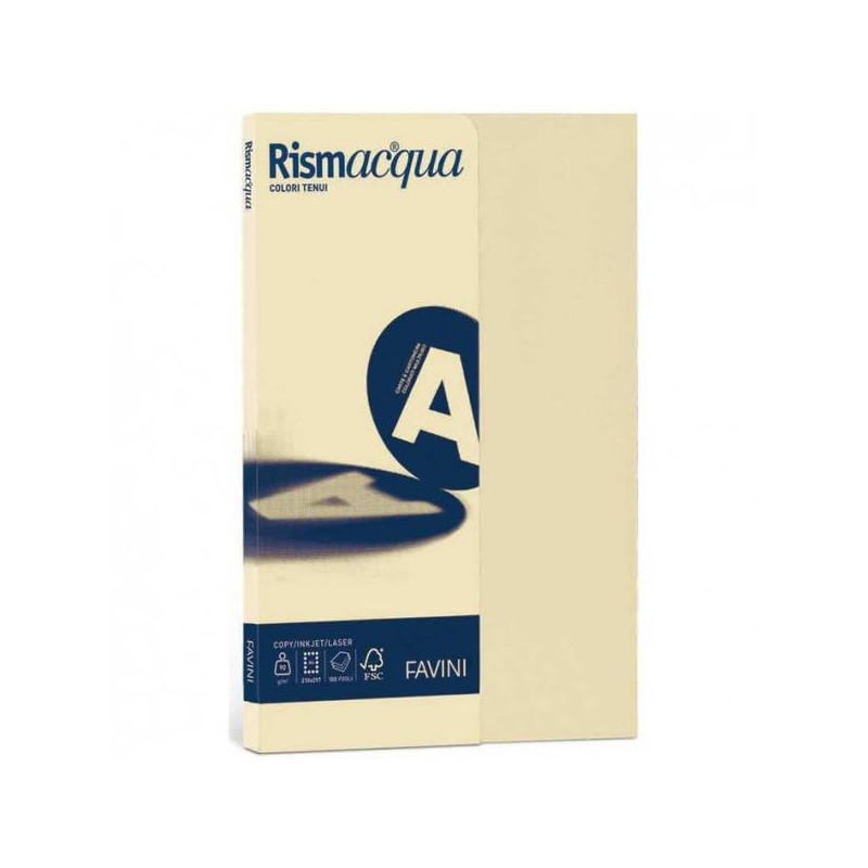 CARTA A4 200gr RISMA COLOR 50fg AVORIO 110