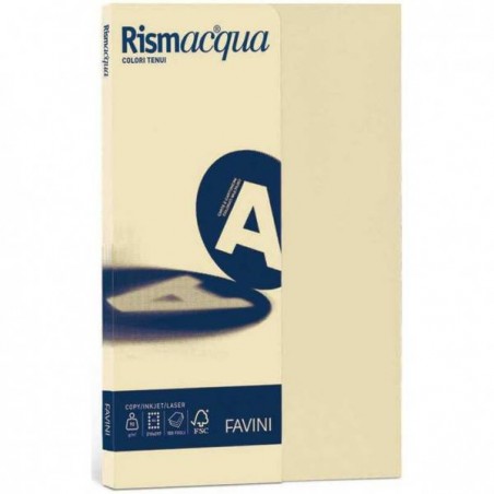 CARTA A4 200gr RISMA COLOR 50fg AVORIO 110