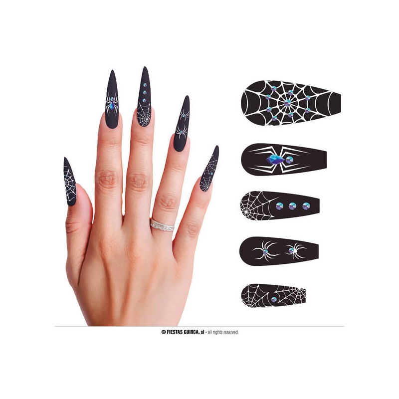 12 UNGHIE LUNGHE RAGNATELA CON COLLA