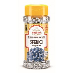 SFERE DI ZUCCHERO ARGENTO 95gr MY SWEET CAKE