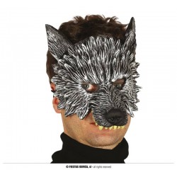 MEZZA MASCHERA LUPO FOAM