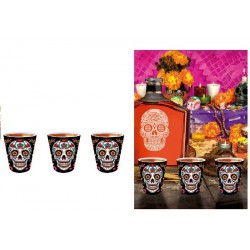 BICCHIERINI CATRINA DIA DE LOS MUERTOS 5x6cm