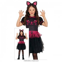 COSTUME GATTINA BIMBA 10-12 ANNI