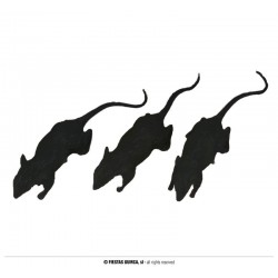 CONFEZIONE 3 TOPI DA 6cm