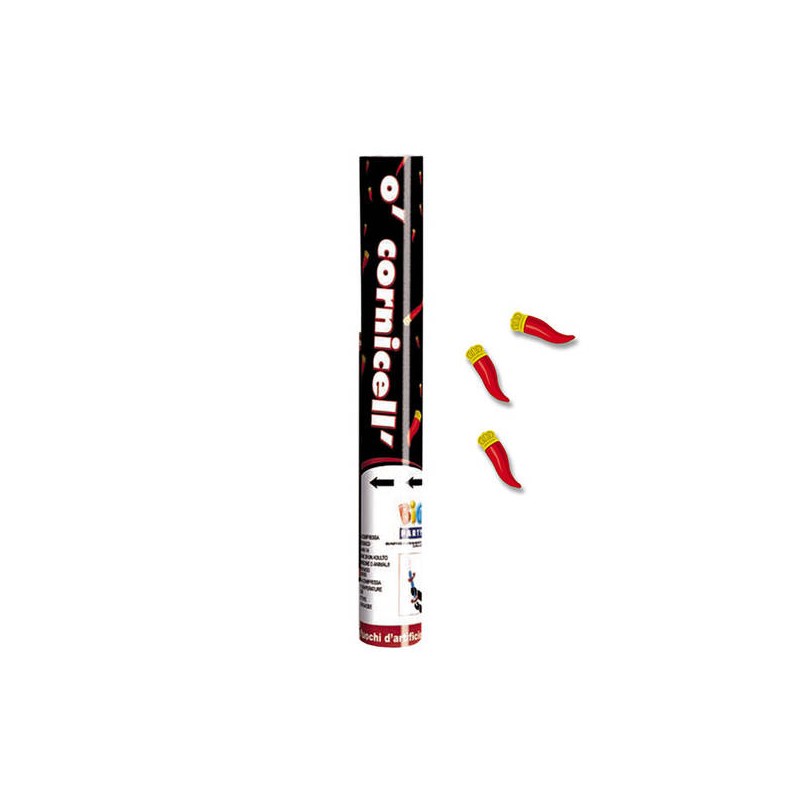 CANNONE SPARA CORIANDOLI O' CURNICIELLO 30cm