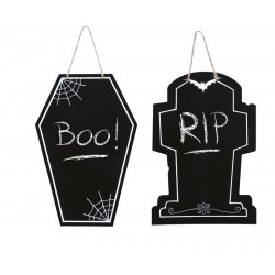 LAVAGNA HALLOWEEN FORMA ASSORTITA 40x27cm 1pz