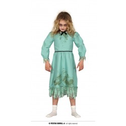 COSTUME BAMBINA INDEMONIATA  5-6 anni