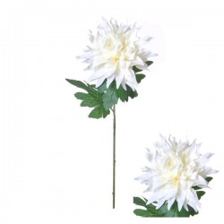 FIORE DALIA C/STELO 75cm BIANCO