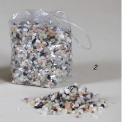 SASSI PICCOLI 4-6mm BUSTA 1kg COLORI ASS.TI