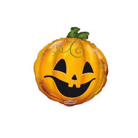 PALLONE MYLAR ZUCCA HALLOWEEN TONDO 18